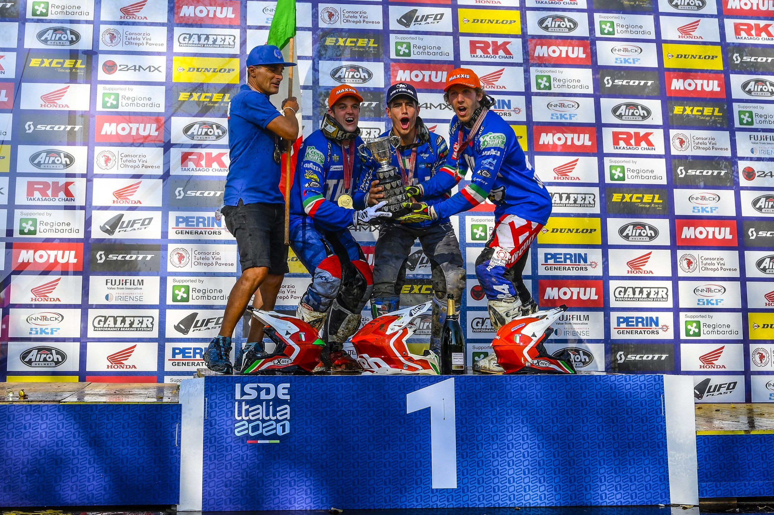 ISDE de Italia 2021 Junior World Trophy Italia ganadores