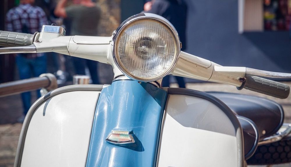 Moto clásica de Lambretta. Fuente: iStock/VictorHuang Moto clásica de Lambretta. Fuente: iStock/VictorHuang