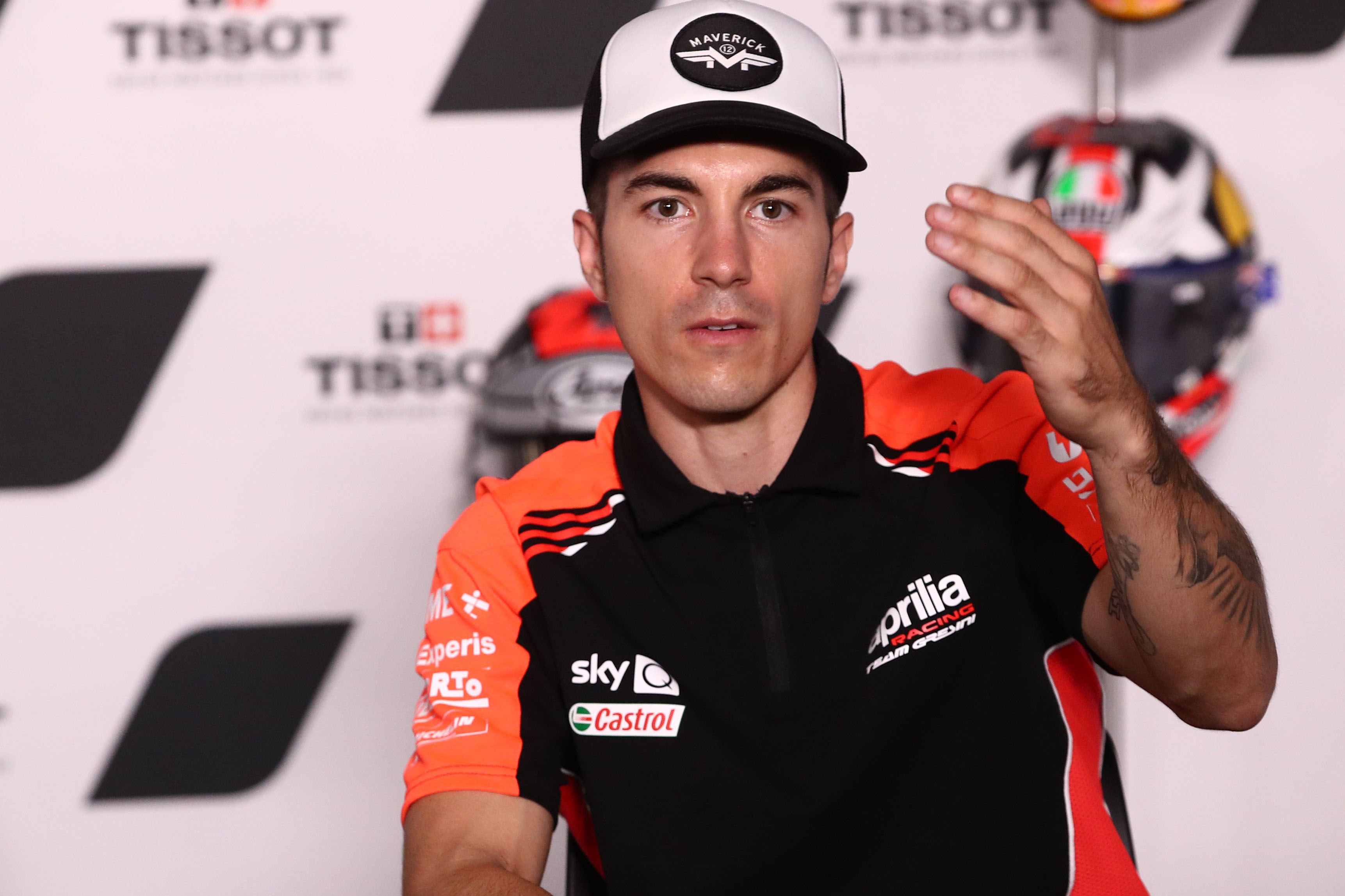 Maverick Viñales: “Estas seis carreras con Aprilia son un regalo”