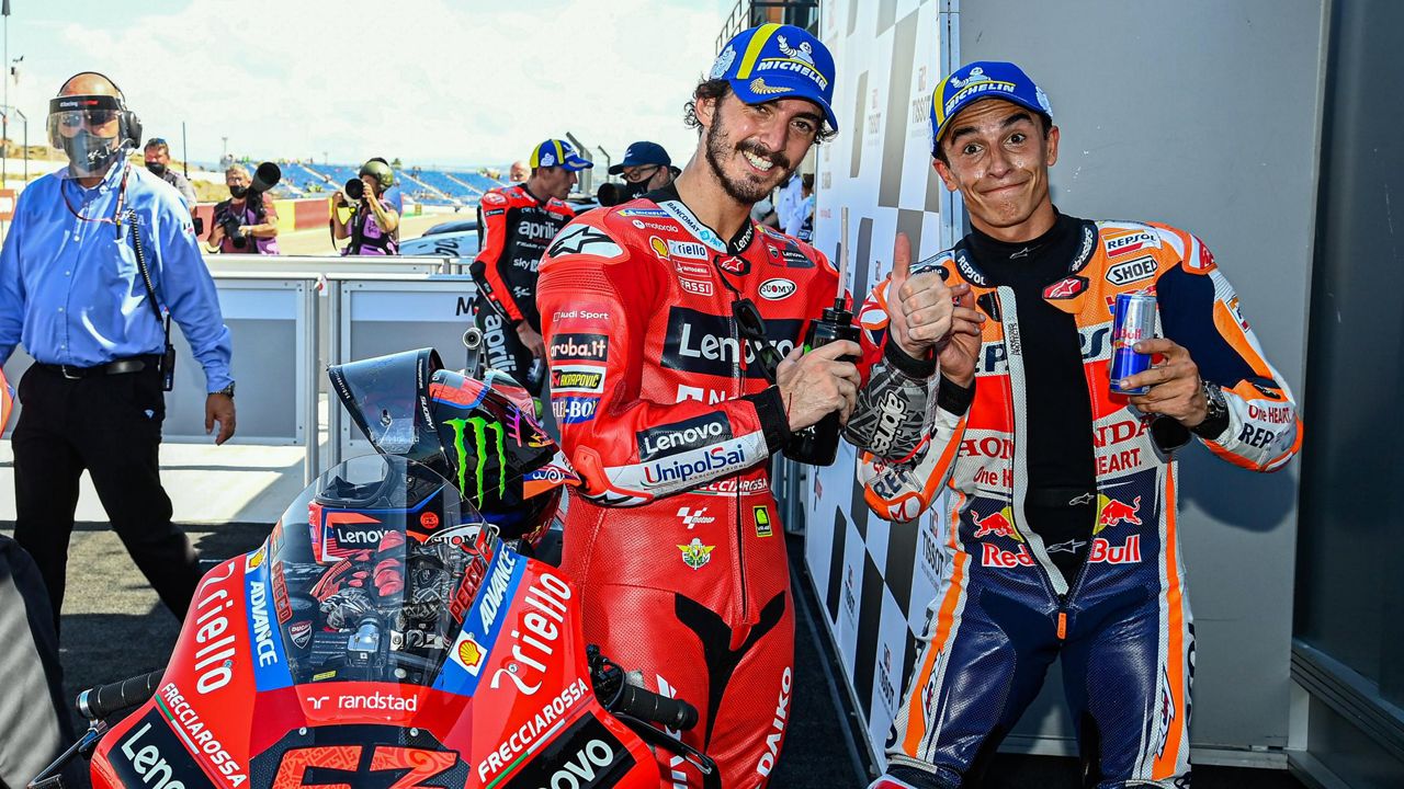 Marc Márquez: “Era como luchar contra Dovizioso pero con mejor paso por curva”