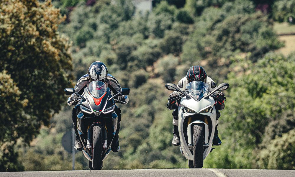 Aprilia RS 660vs Ducati Supersport 950S: Nueva generación de deportivas de cilindrada media