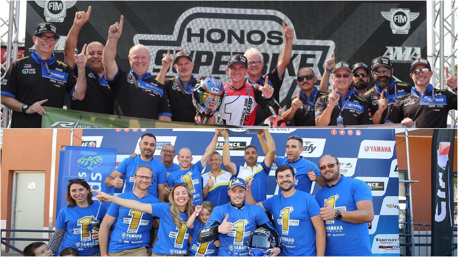 Jake Gagne y Mathieu Gines han conquistado el MotoAmerica y el FSBK 2021, respectivamente