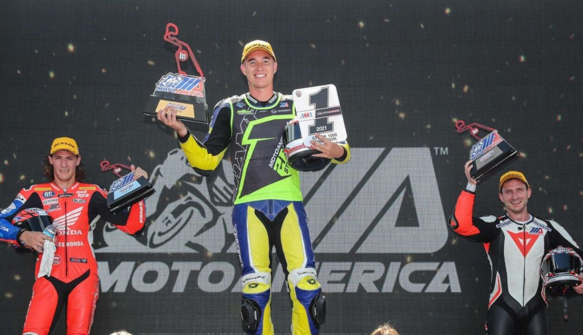 Jake Lewis campeón del MotoAmerica Stock 1000 2021