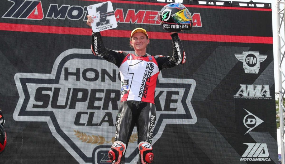 Jake Gagne ha arrasado para conquistar el MotoAmerica Superbike 2021