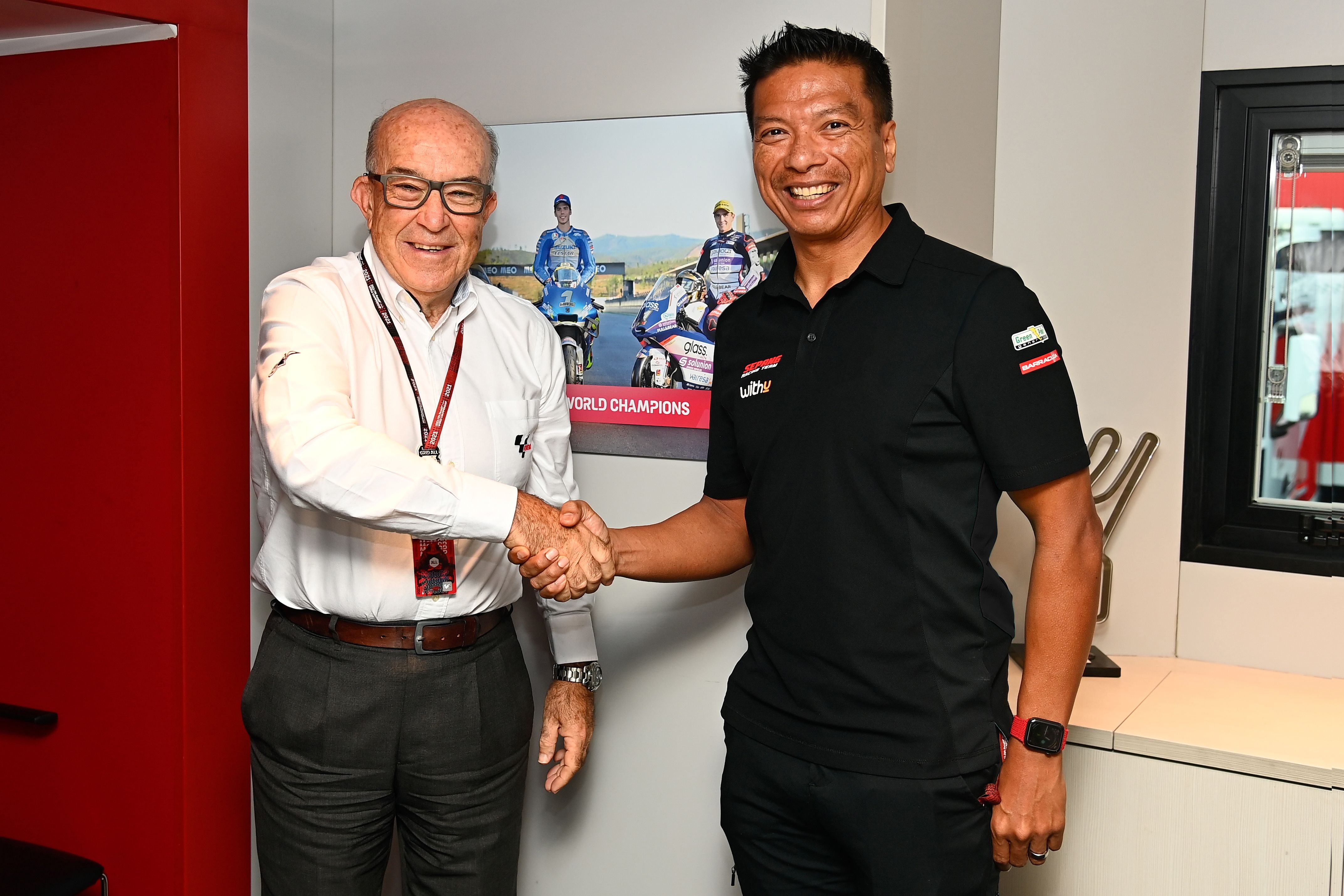 Carmelo Ezpeleta Razlan Razali RNF MotoGP Racing