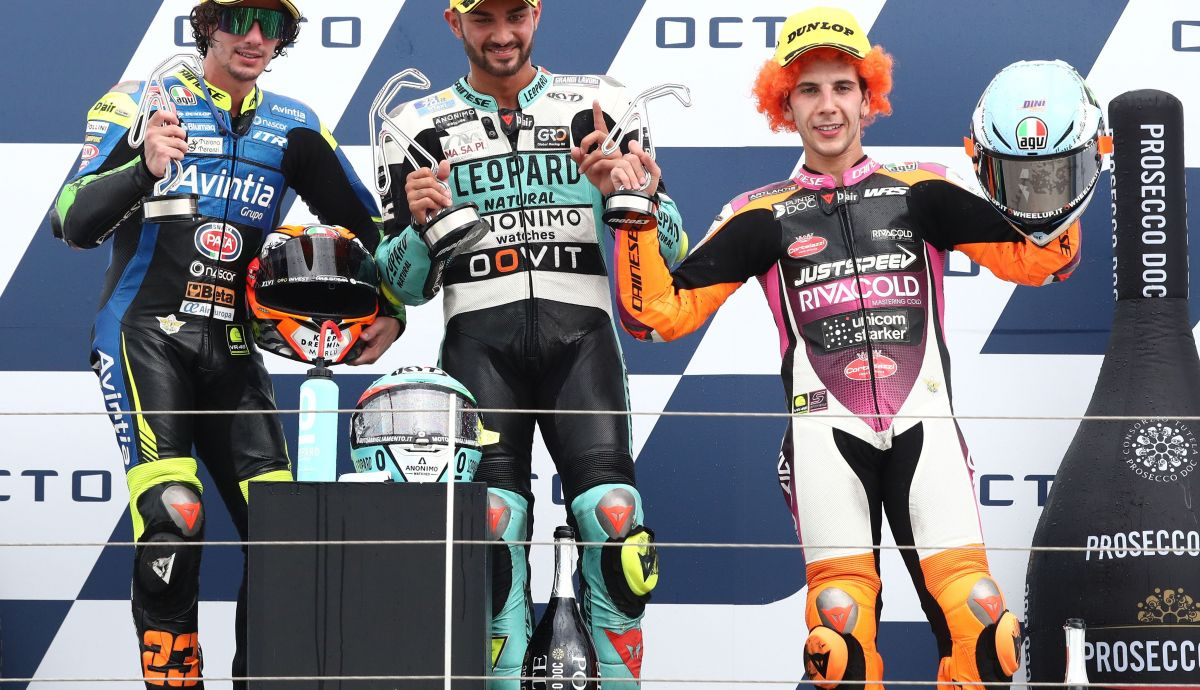 podio moto3 misano