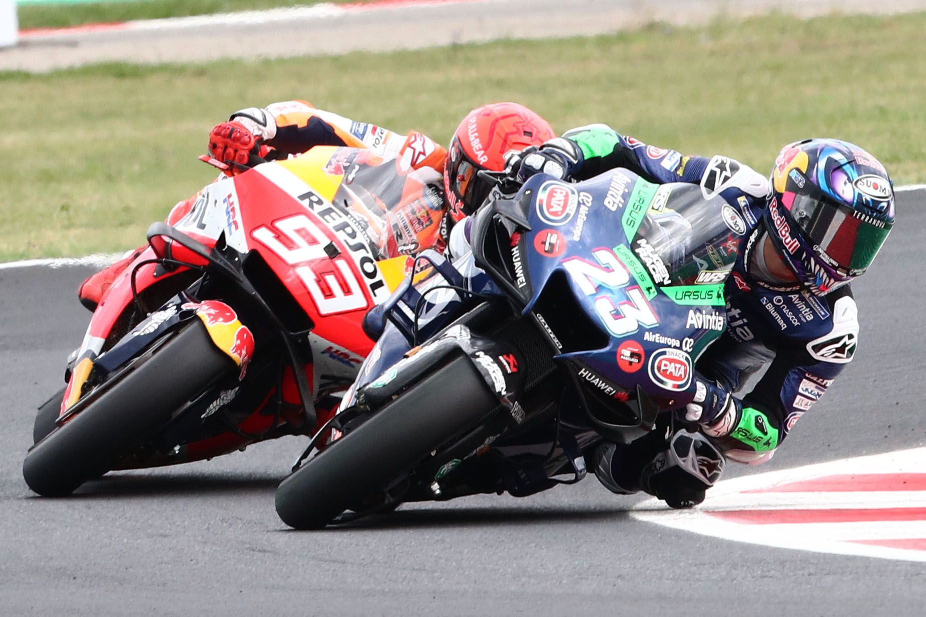 Enea Bastianini: “Ha sido fantástico ganar en la frenada a Márquez”