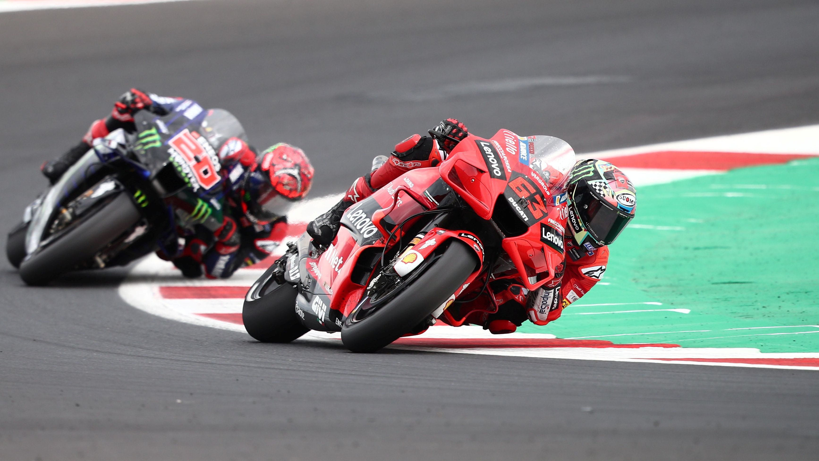Pecco Bagnaia ha ganado la carrera de San Marino de MotoGP 2021 ante Fabio Quartararo