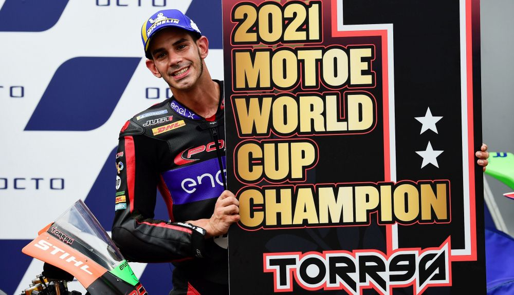 Jordi Torres campeón de MotoE 2021 Jordi Torres campeón de MotoE 2021