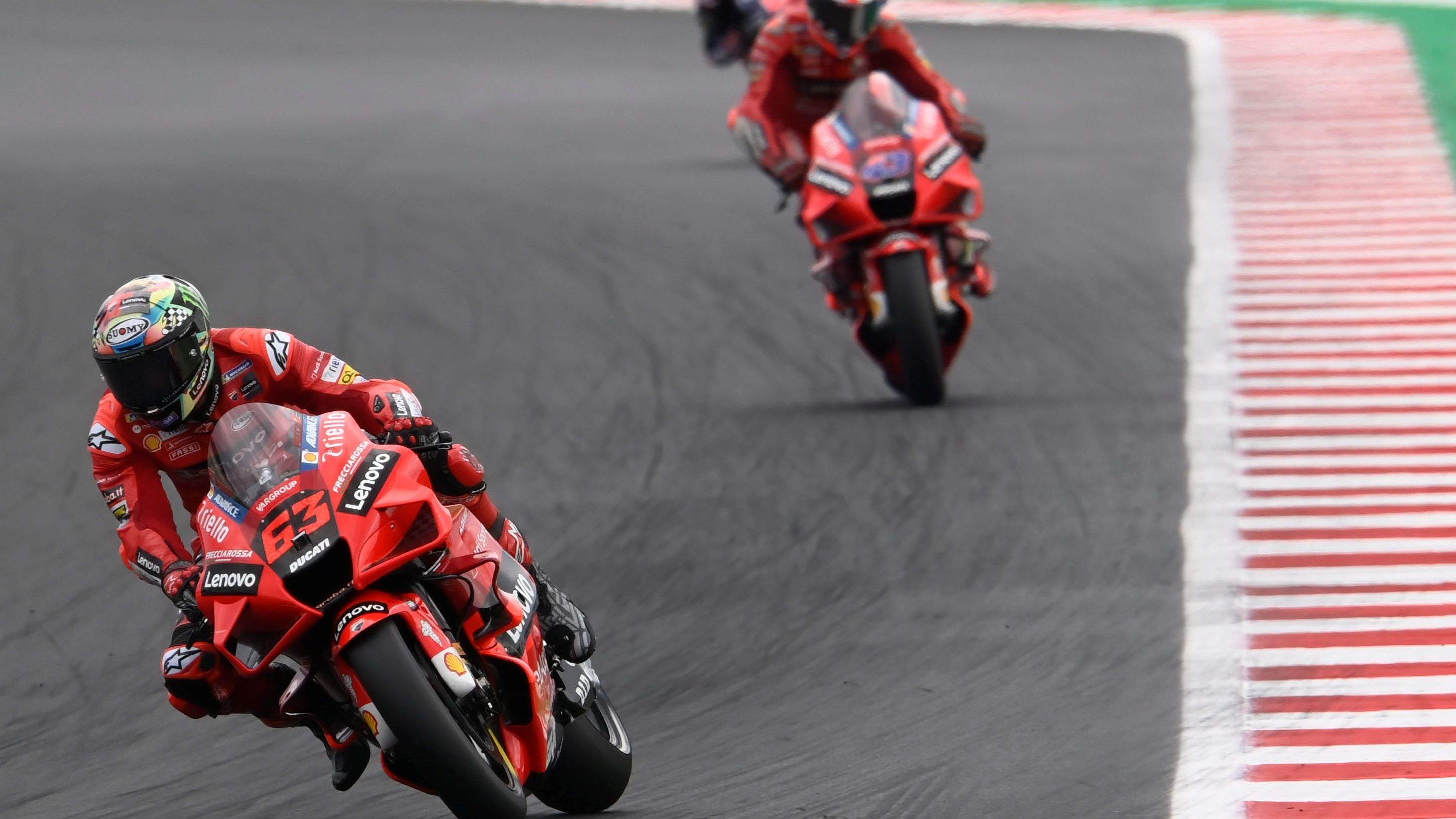 Pecco Bagnaia pone tierra de por medio con Jack Miller