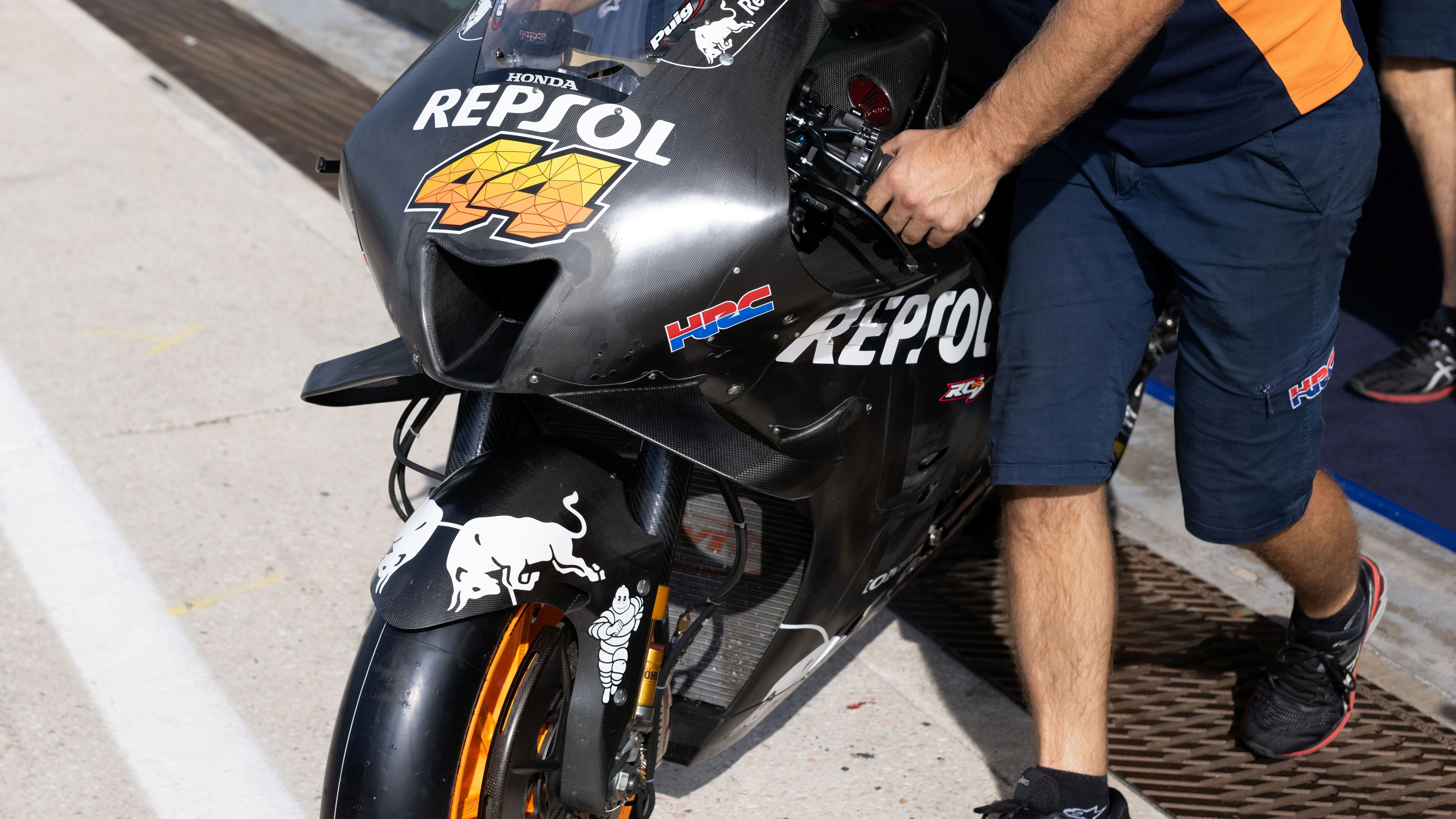 Honda detalle 2, test Misano MotoGP 2021