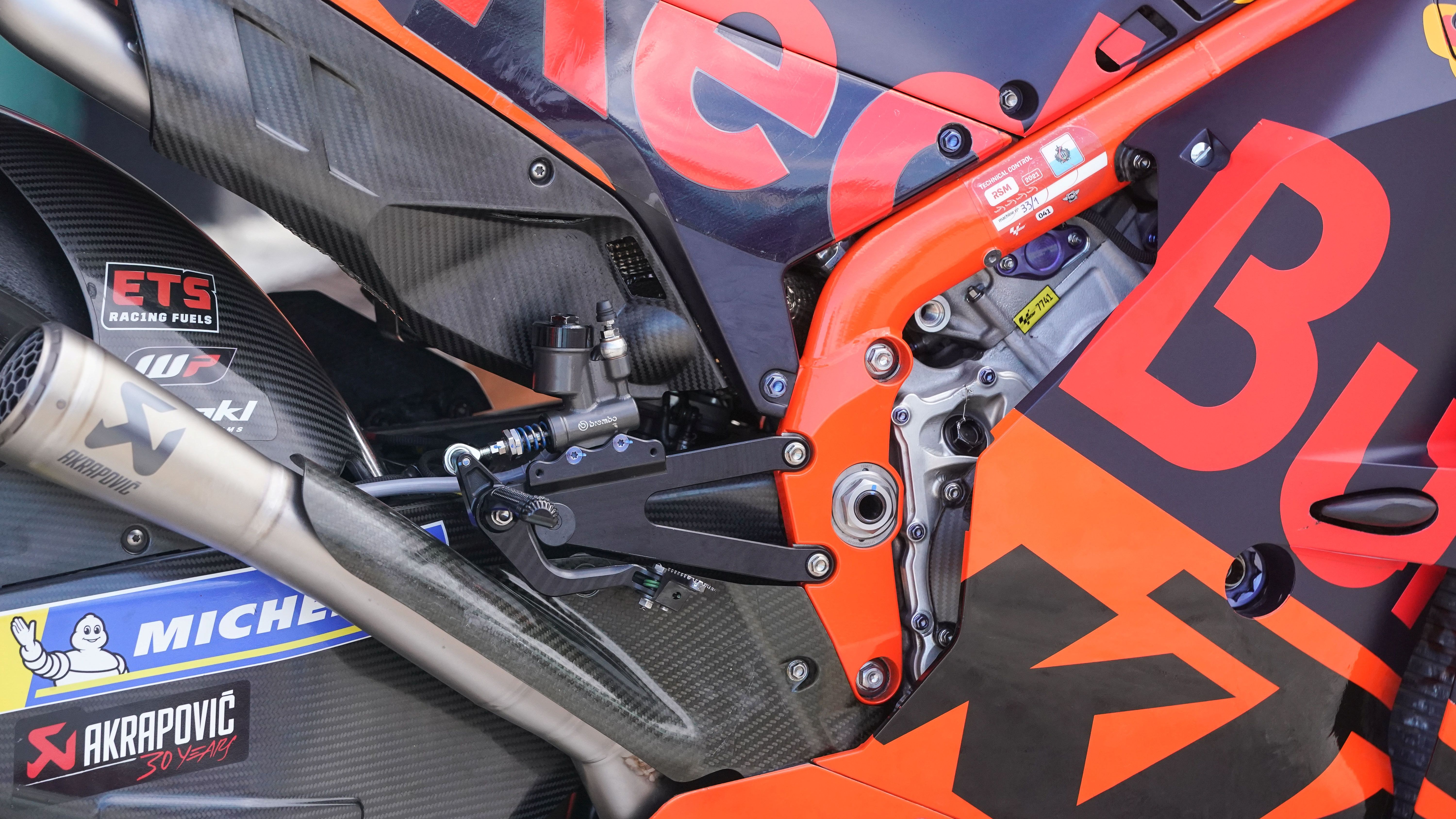 KTM detalle 2, test Misano MotoGP 2021