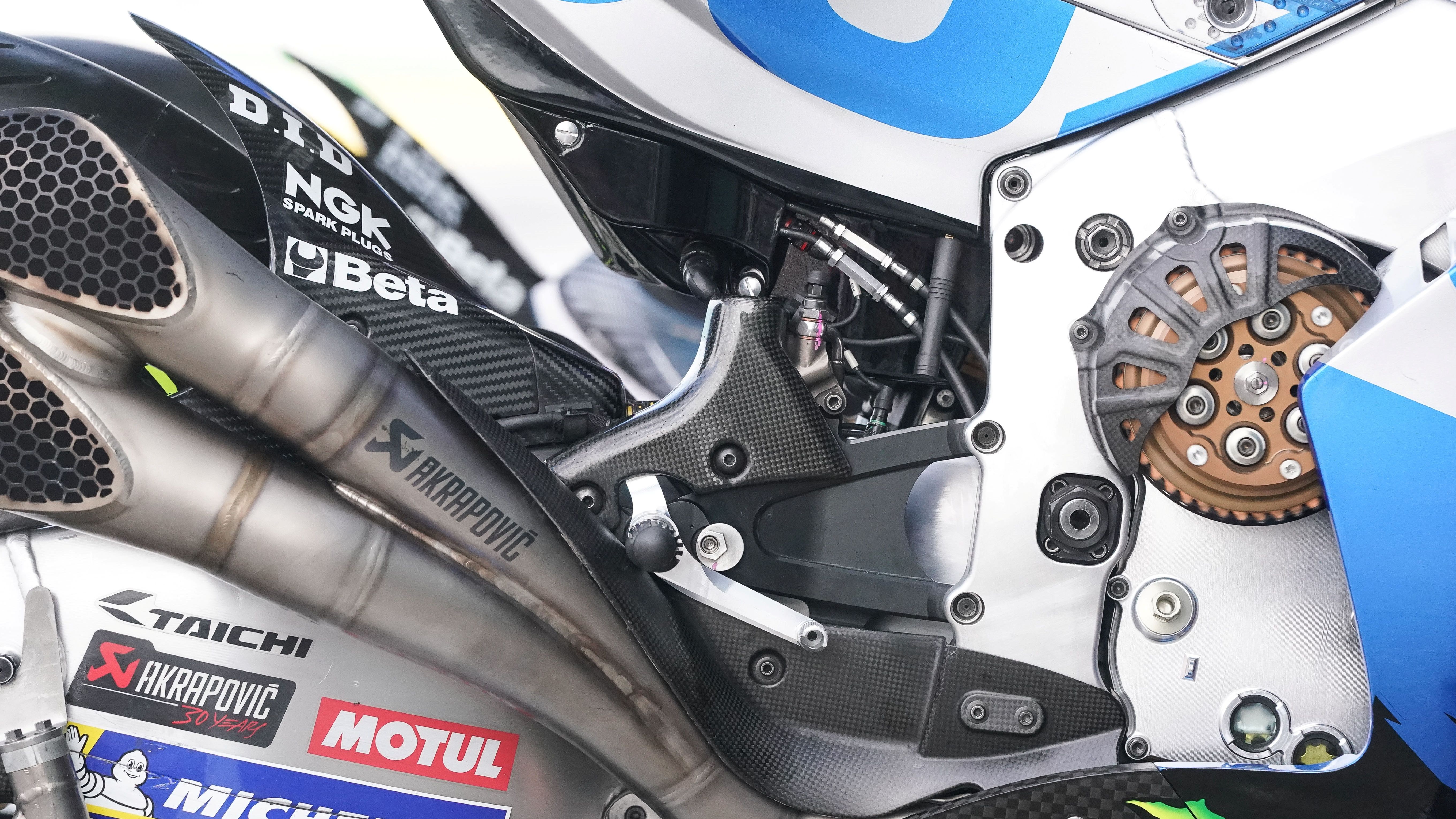 Suzuki detalle 2, test Misano MotoGP 2021