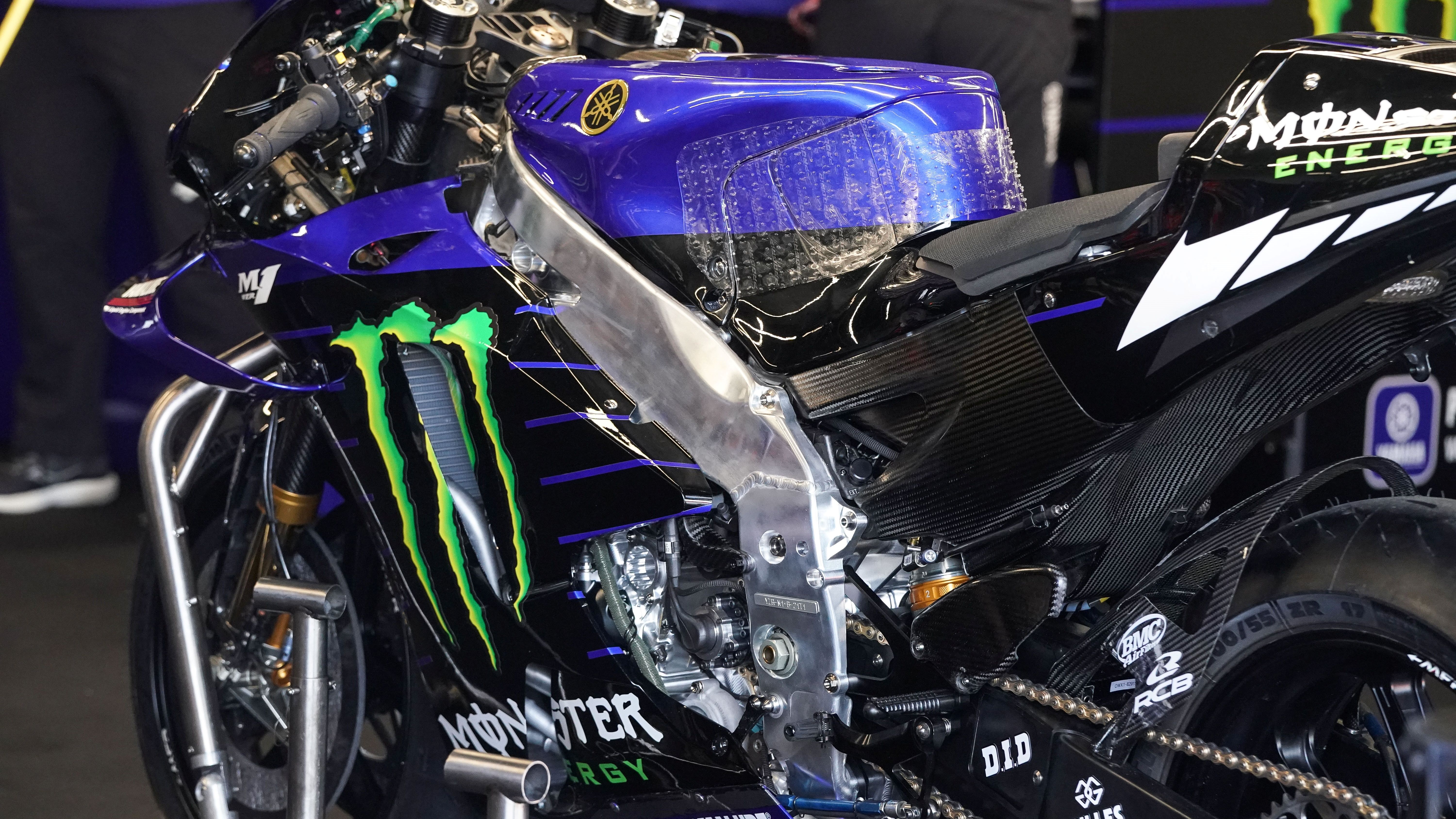 Yamaha detalle 2, test Misano MotoGP 2021
