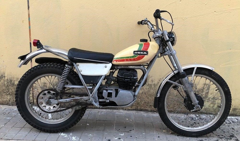 Ossa que estará presente en el Museo de la Moto de Alcalá de Henares. Fuente: Facebook del Museo de la Moto Española