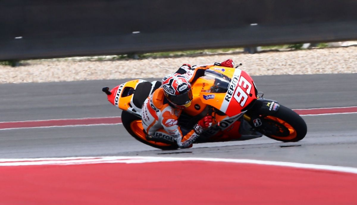 Marc Márquez se estrenó como ganador en MotoGP en Austin 2013