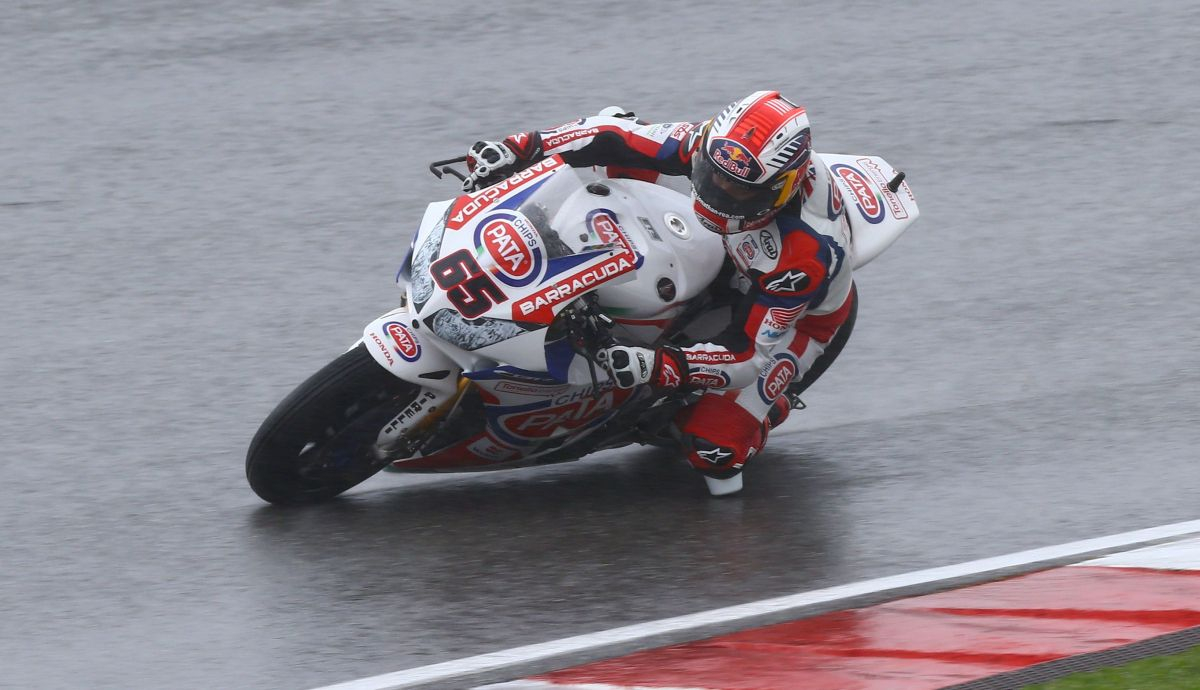 Jonathan Rea logró su primera victoria en Portimao con Honda en 2014