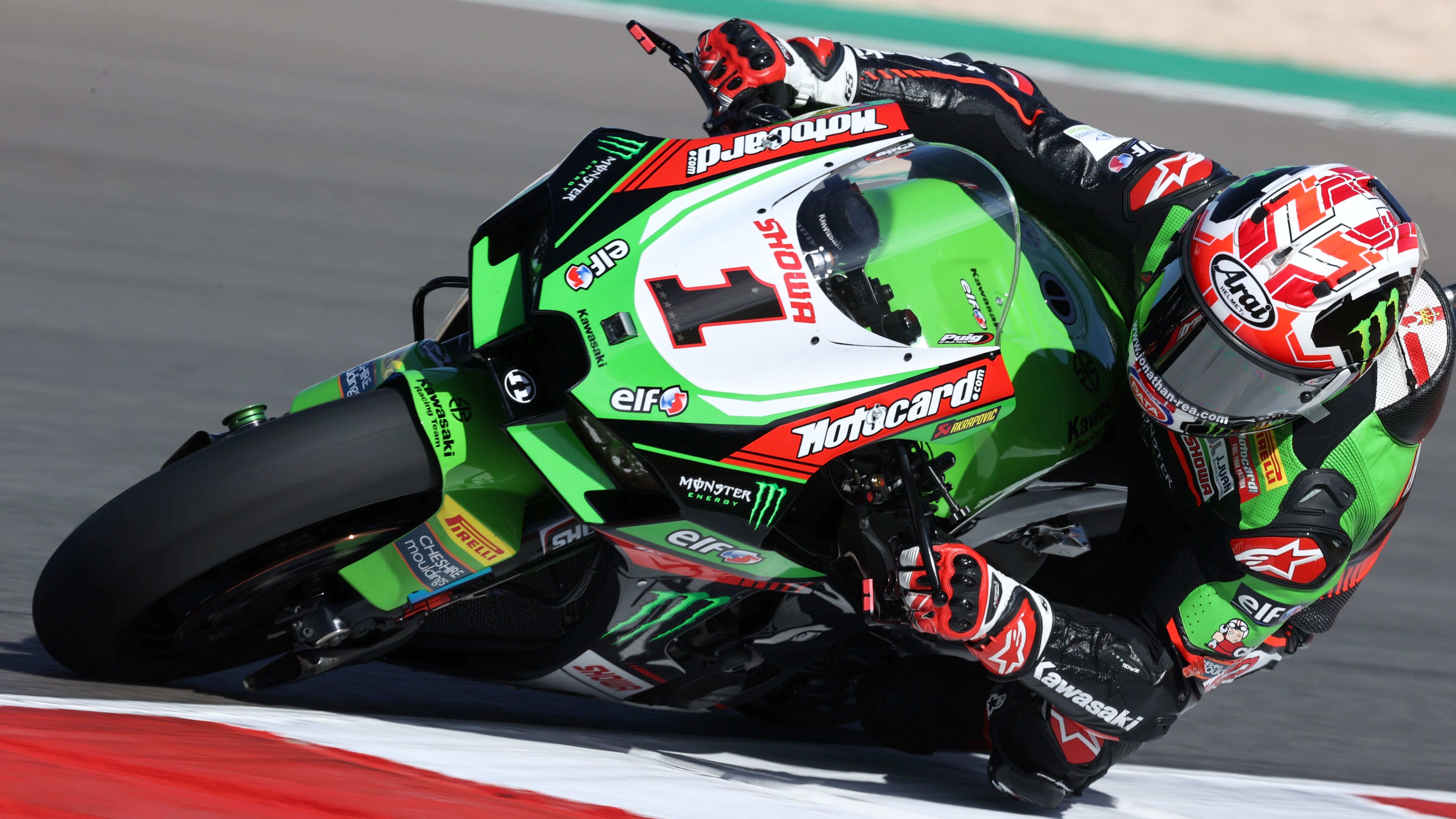Jonathan Rea ha dominado las dos primeras sesiones en Portimao
