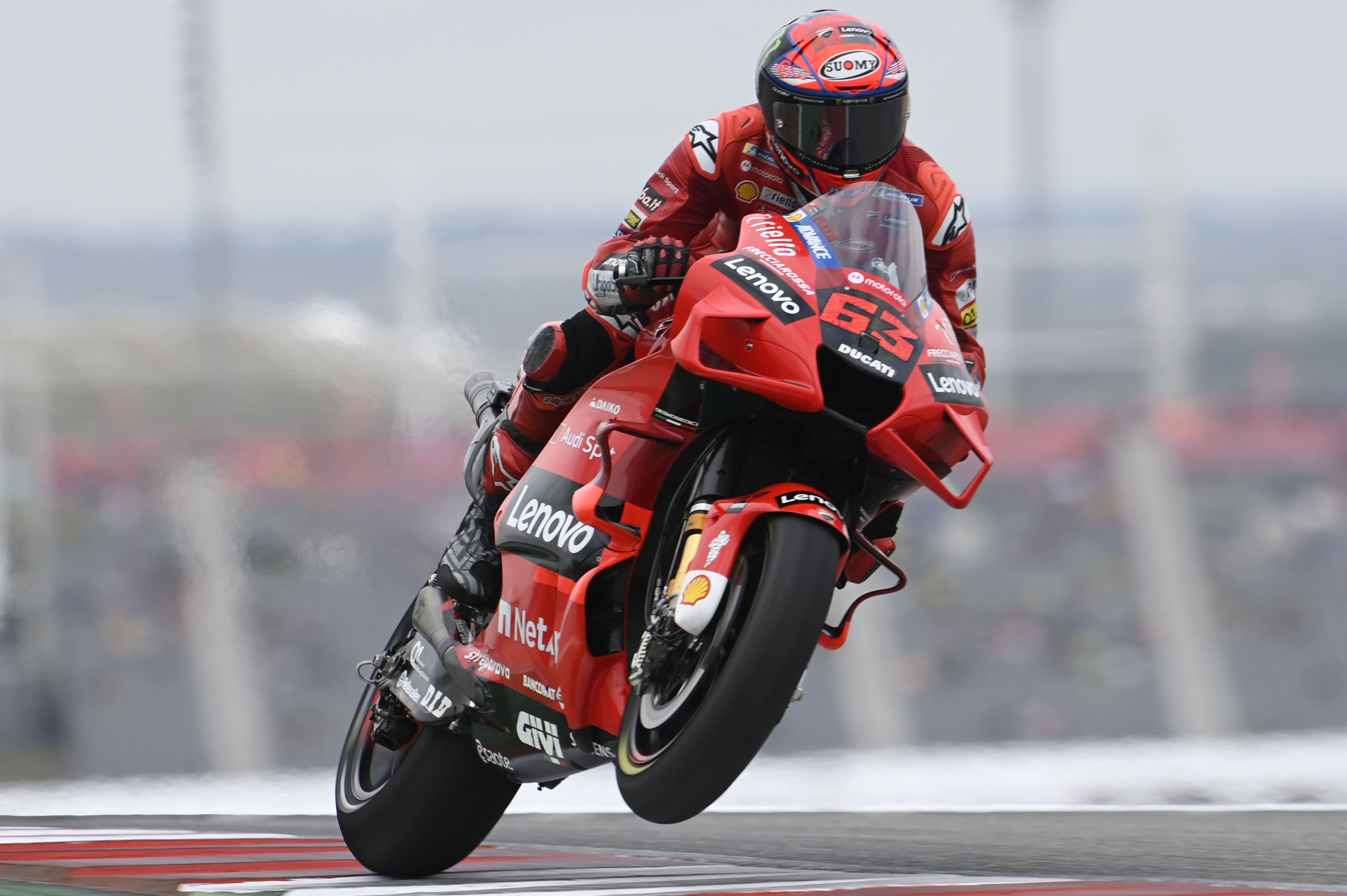 Pecco Bagnaia rompe la racha de poles de Márquez en Austin
