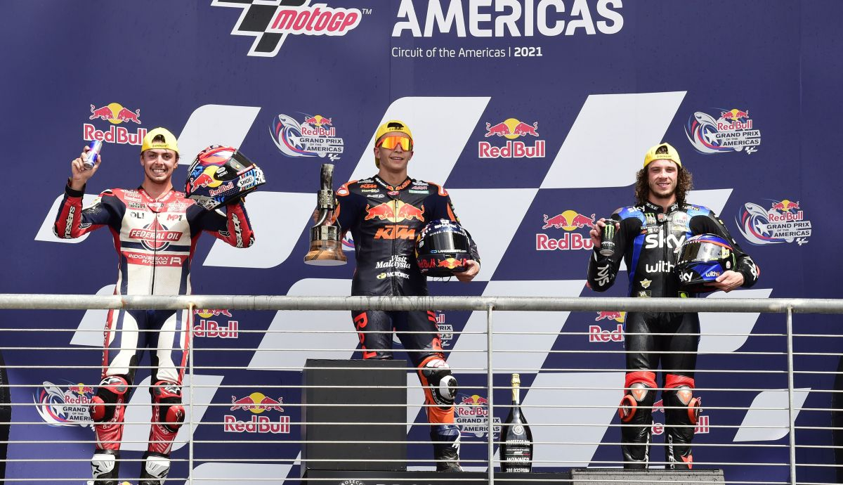 podio moto2 austin