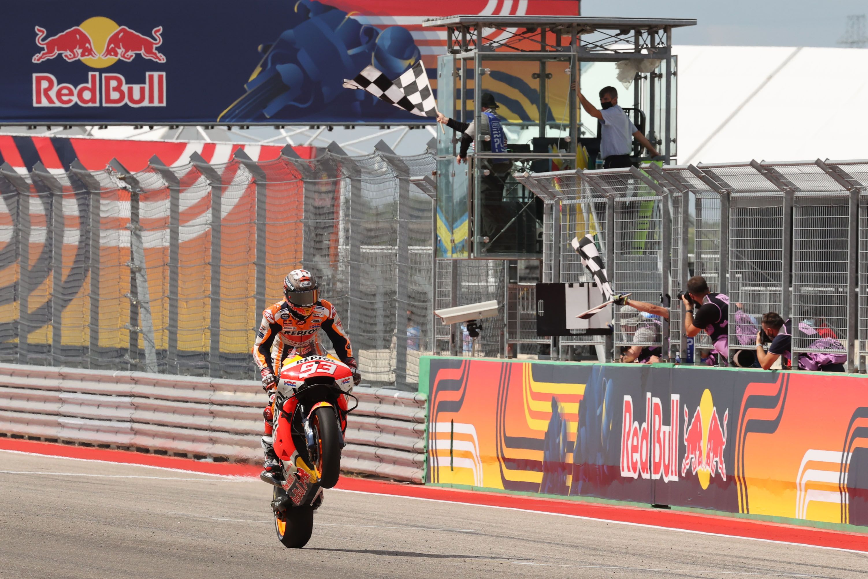 Marc Márquez recupera la estrella del ‘Sheriff’ de Austin