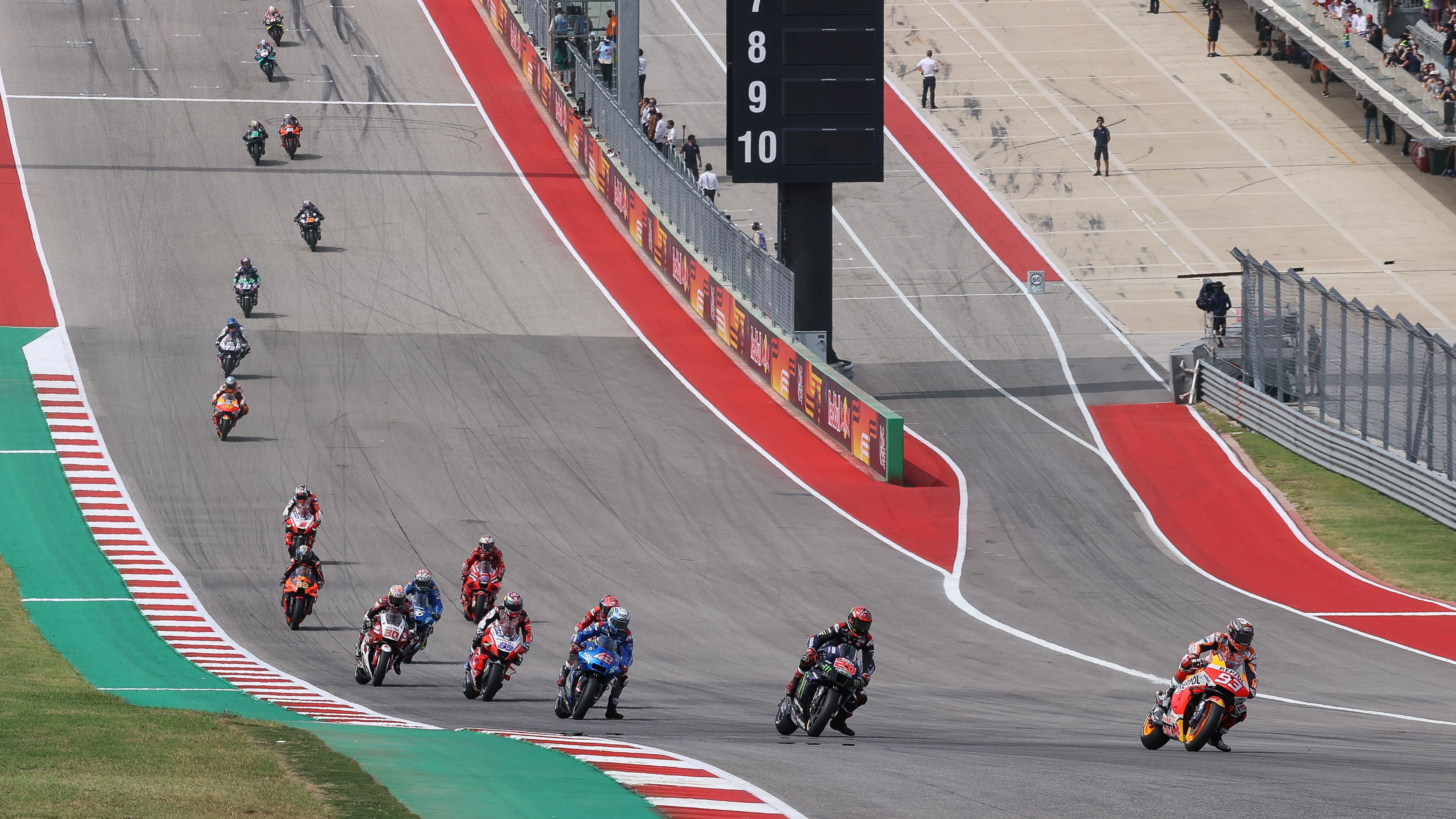 Marc Márquez comienza a poner distancia sobre Fabio Quartararo