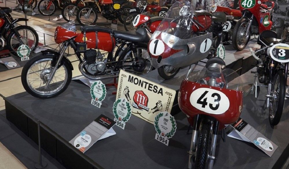 Motos de Montesa. Fuente: Museo Moto Bassella