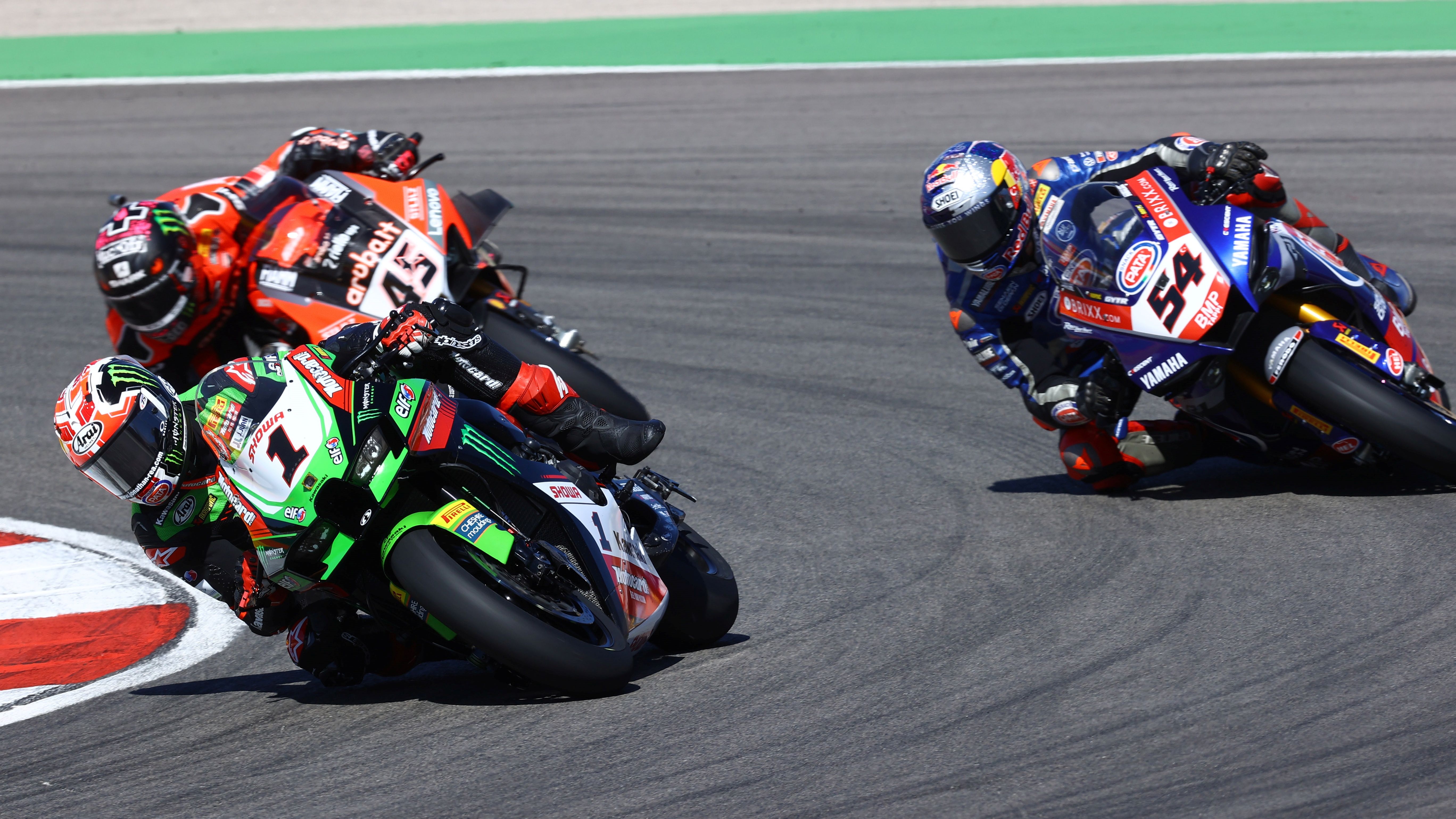 Jonathan Rea lidera con Scott Redding pasando a Toprak Razgatlioglu
