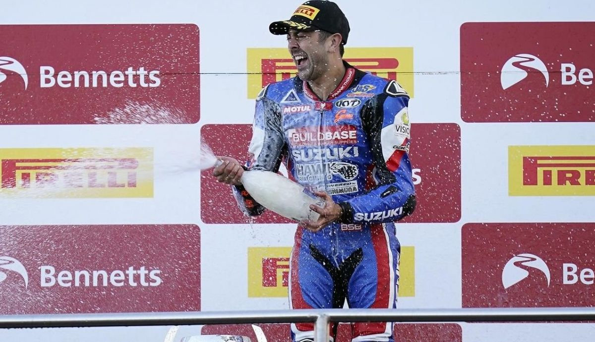 Gino Rea exultante tras su mejor fin de semana en el BSB Gino Rea exultante tras su mejor fin de semana en el BSB
