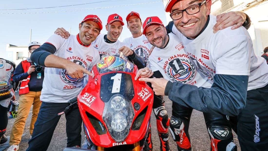 El Yoshimura SERT Motul festeja su título del FIM EWC 2021