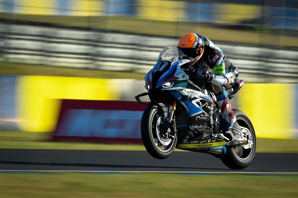 Moto de BMW en las 24 Heures. Fuente: Lemans.org/Arnaud CORNILLEAU (ACO)