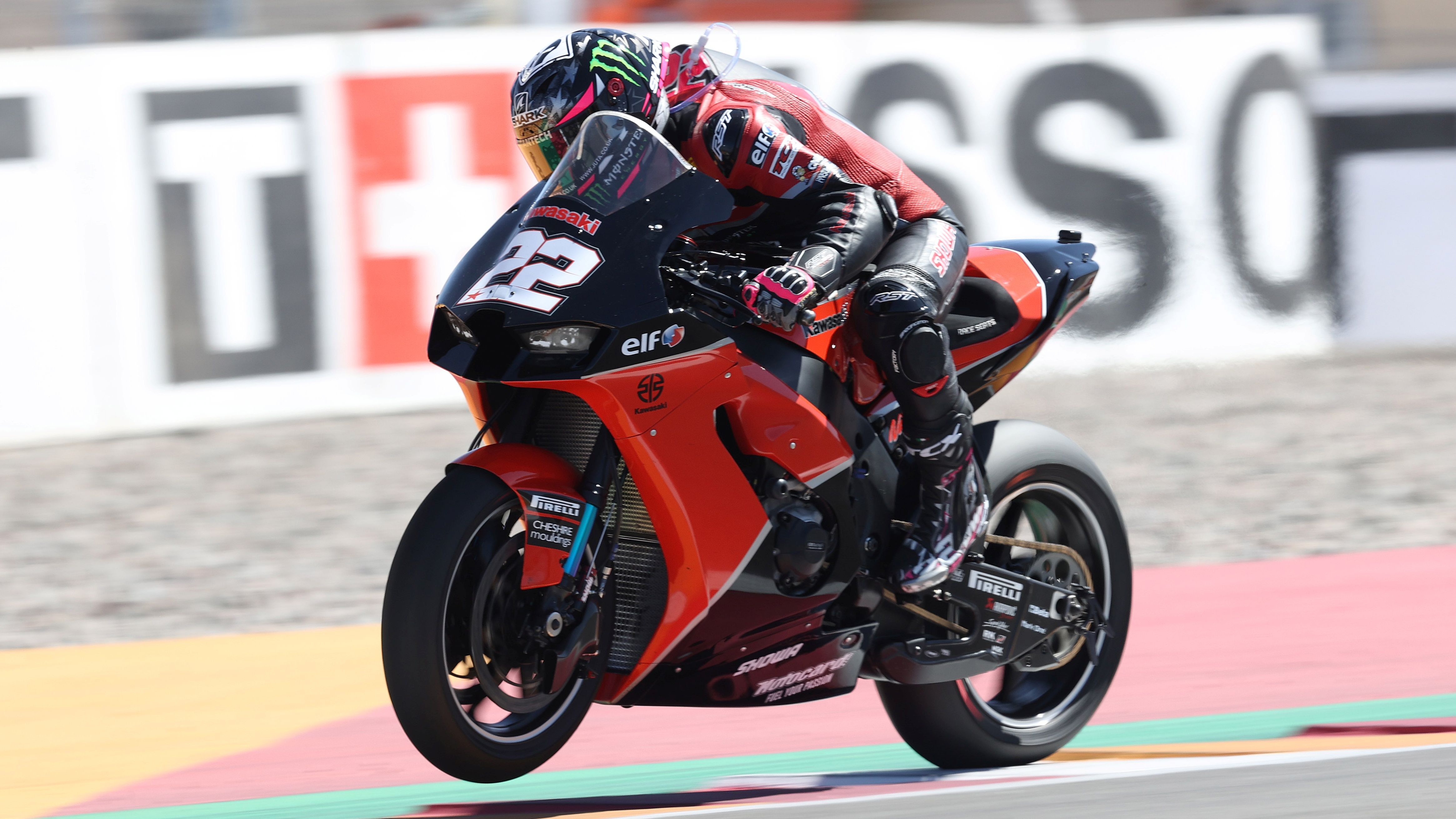 Alex Lowes llevó una decoración homenaje a la Kawasaki GPz900R