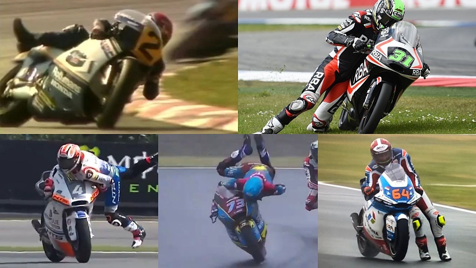 Las mejores mamoladas de la historia del motociclismo