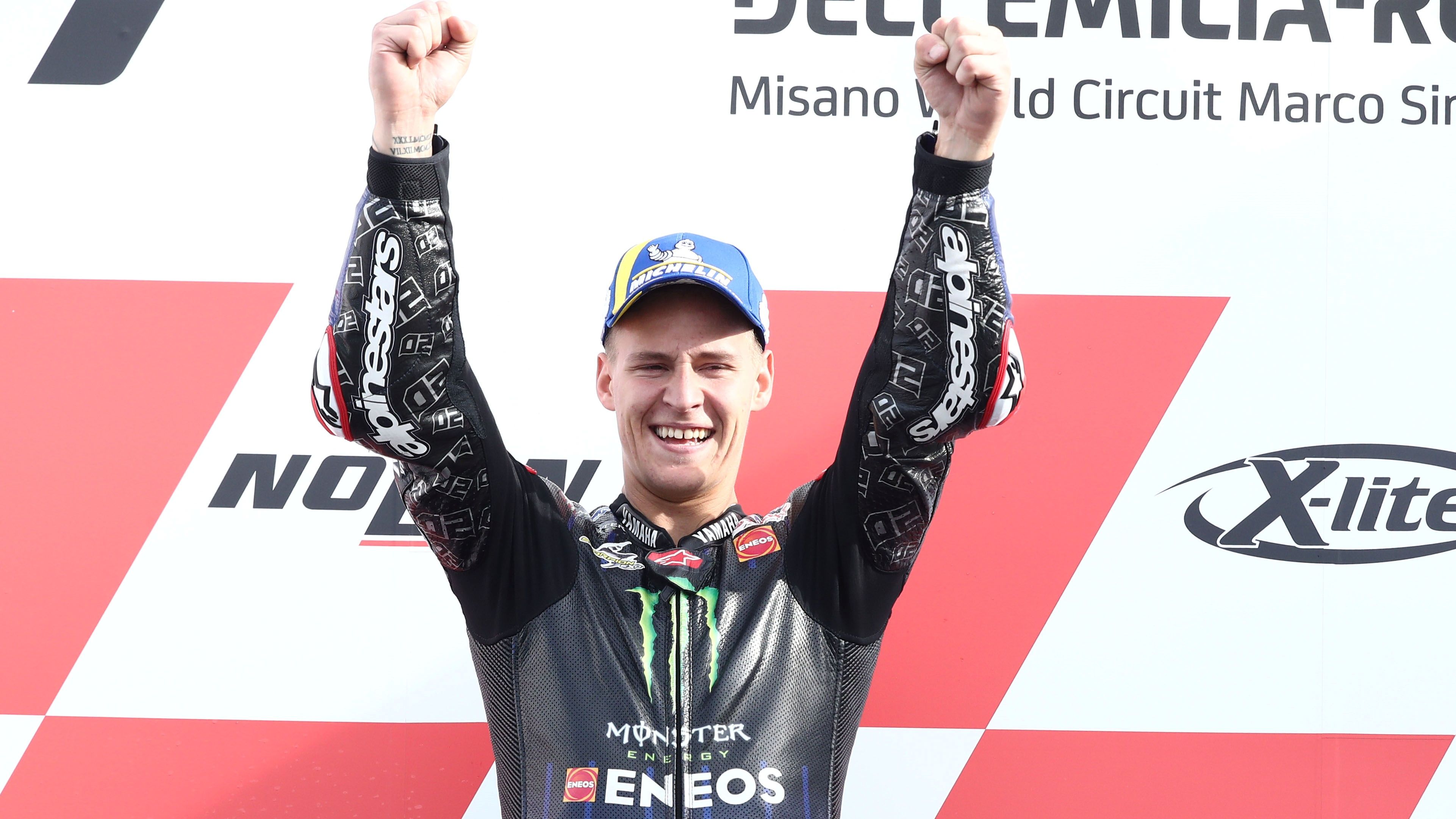 Fabio Quartararo se ha proclamado campeón de MotoGP 2021 en Emilia Romaña