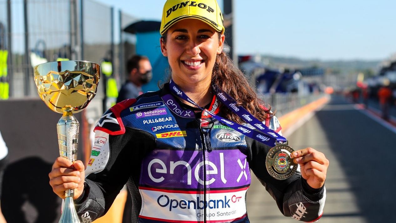 María Herrera campeona de España de SBK Femenino 2021