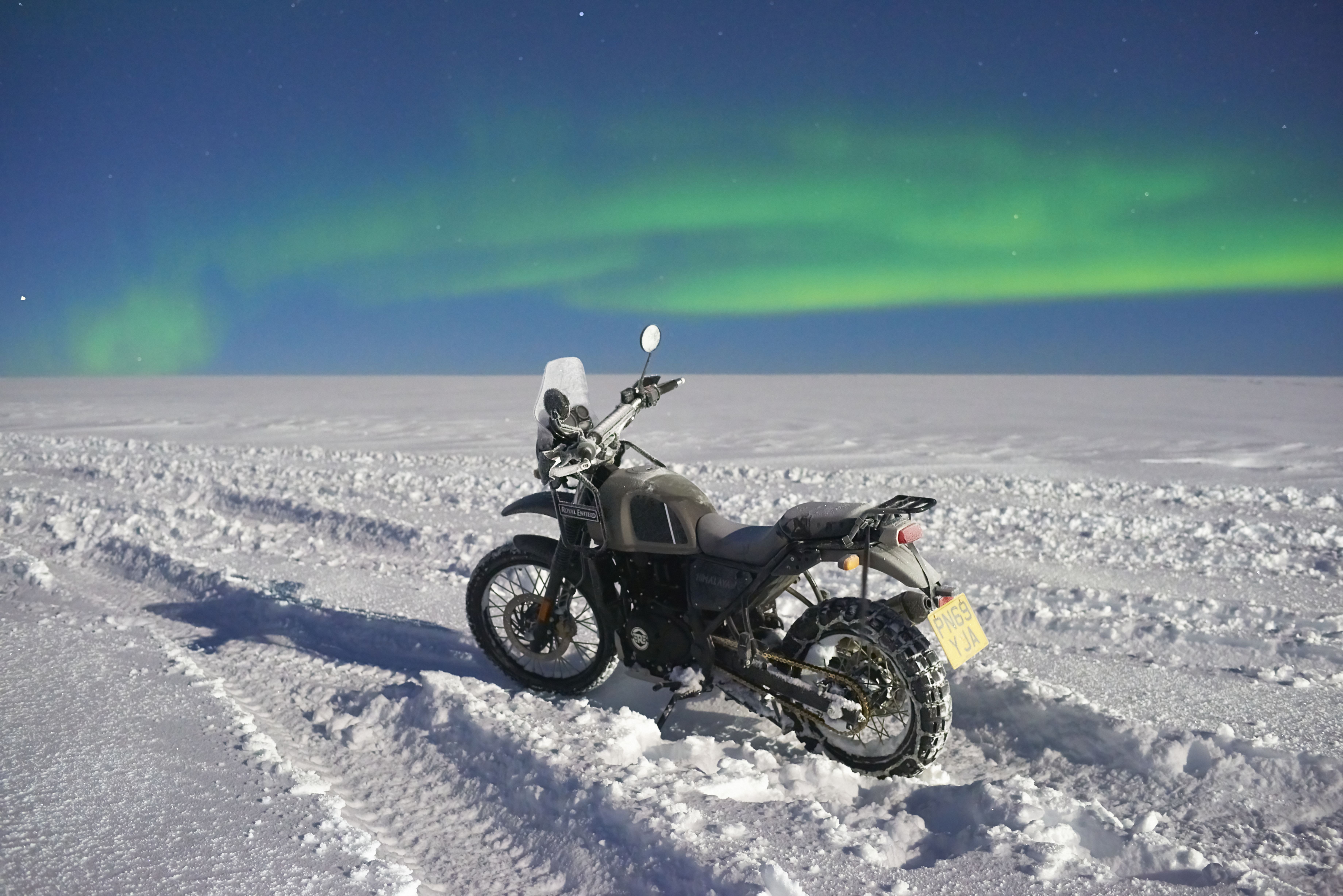 90º al Sur, Aventura en el Polo de Royal Enfield
