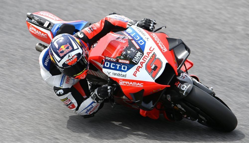 Johann Zarco alcanzó la velocidad máxima en MotoGP. Fuente: Gold & Goose Johann Zarco alcanzó la velocidad máxima en MotoGP. Fuente: Gold & Goose