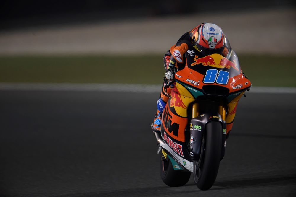 Jorge Martín con una Moto2. Fuente: Gold & Goose