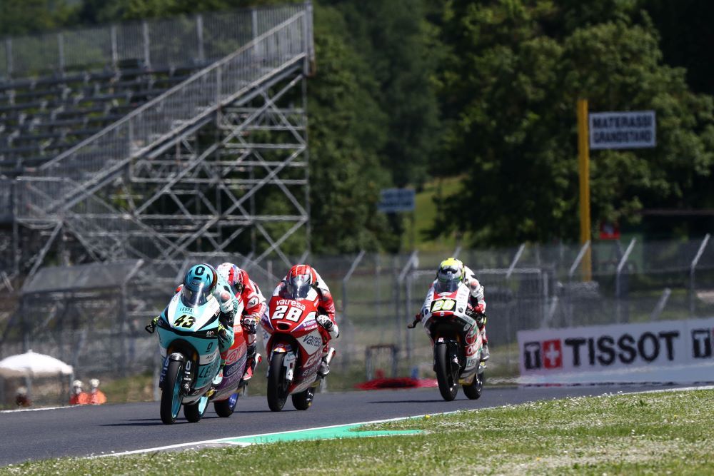 La velocidad máxima en Moto3 supera los 240 km/h. Fuente: Gold & Goose