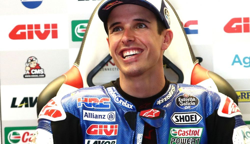 Álex Márquez en el box del LCR Honda Álex Márquez en el box del LCR Honda