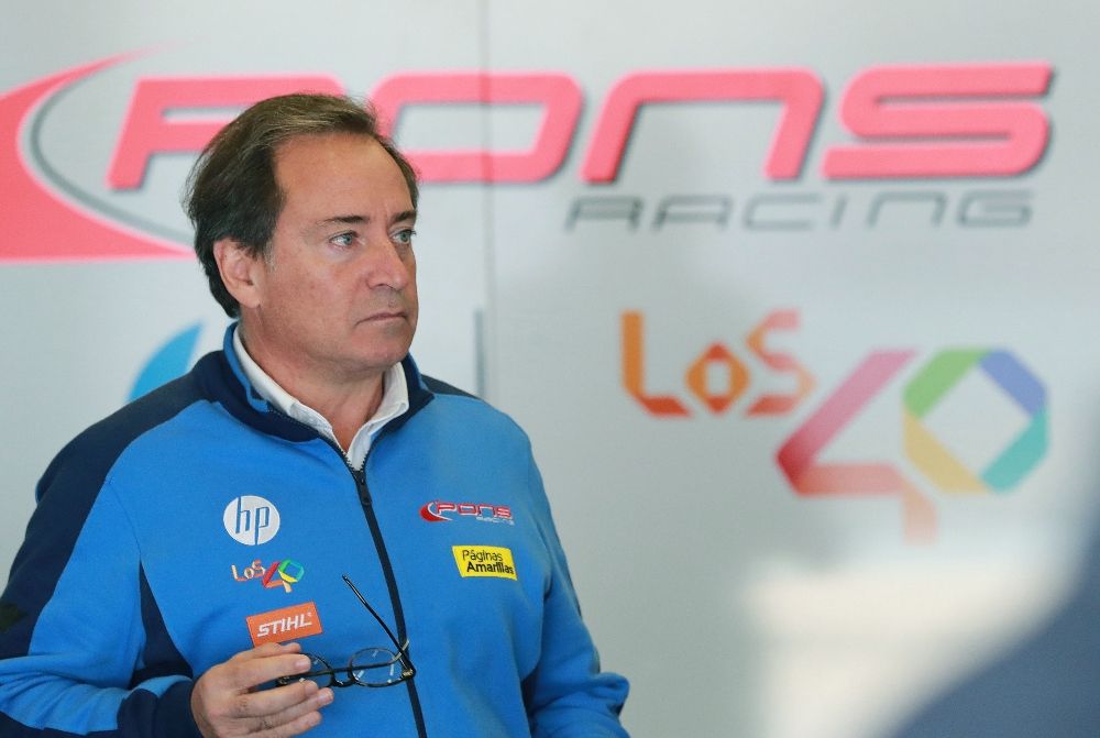 Sito Pons al frente de su equipo Pons Racing / GoldandGoose