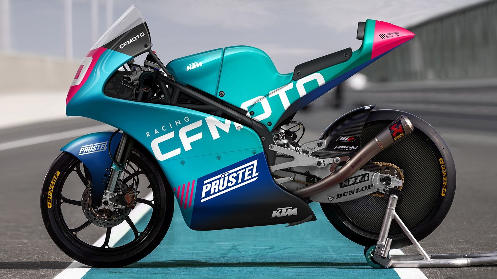 La CFMoto3 para Moto3 2021 que llevarán Xavi Artigas y Carlos Tatay