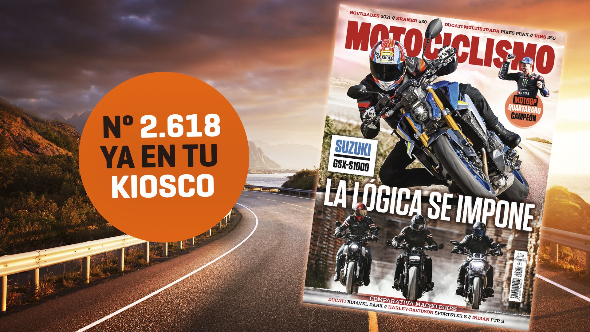 Revista MOTOCICLISMO 2618: Especial Fabio Quartararo campeón