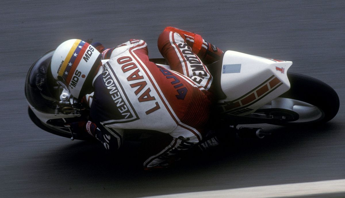 Carlos Lavado fue bicampeón de 250cc con Yamaha Carlos Lavado fue bicampeón de 250cc con Yamaha