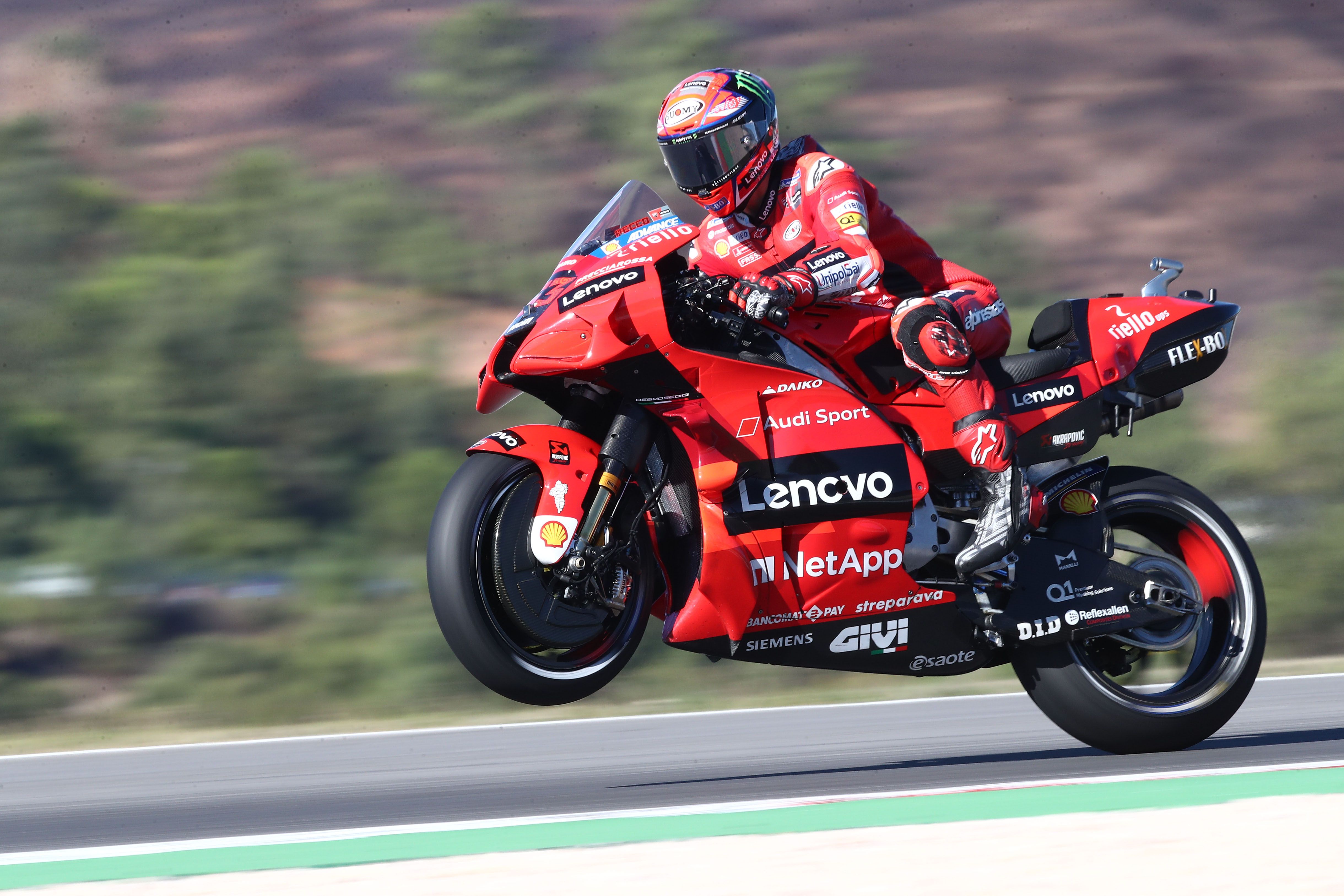 pecco bagnaia pole algarve motogp