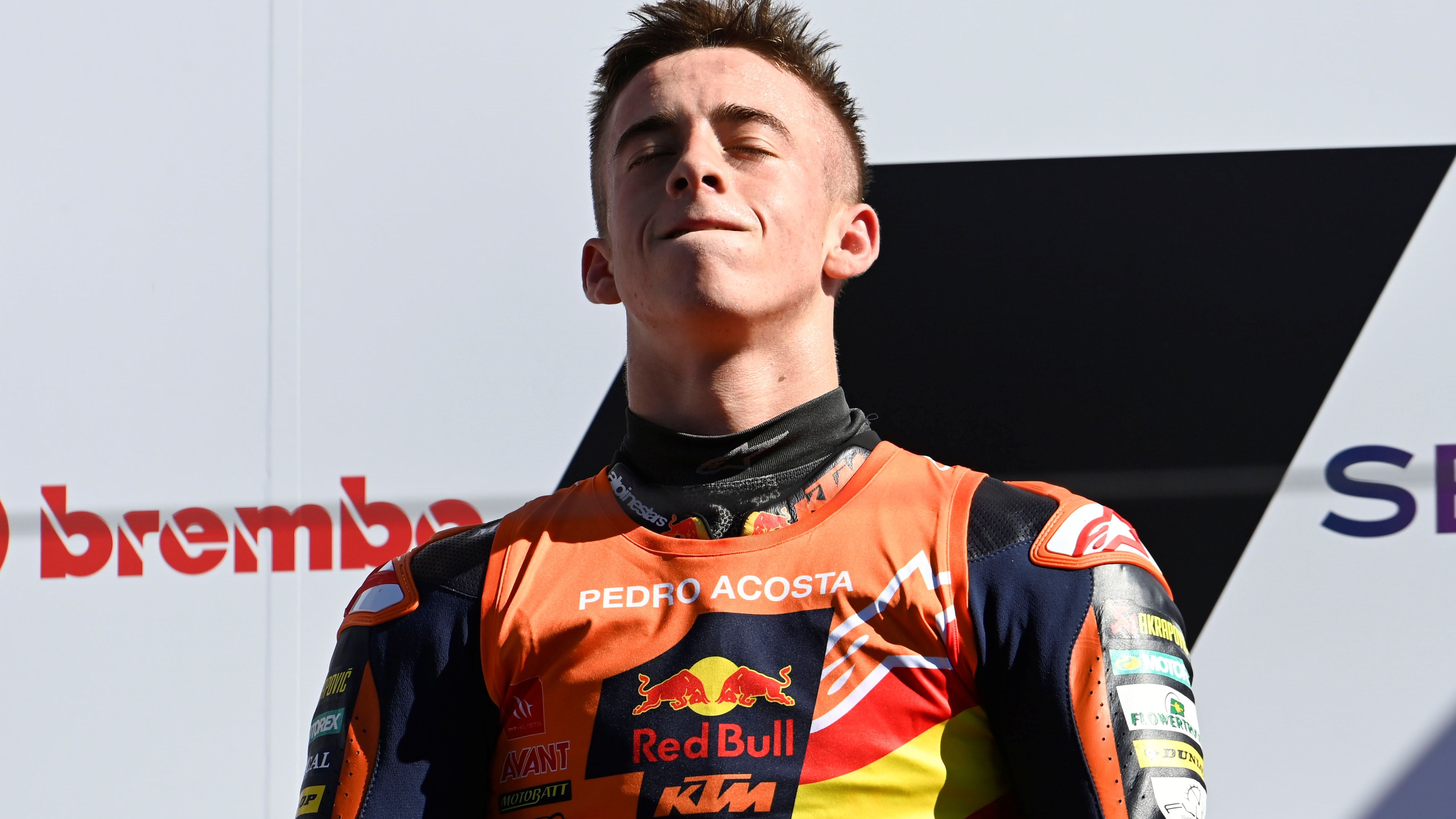 Pedro Acosta ha cerrado en el Algarve su título mundial de Moto3 2021