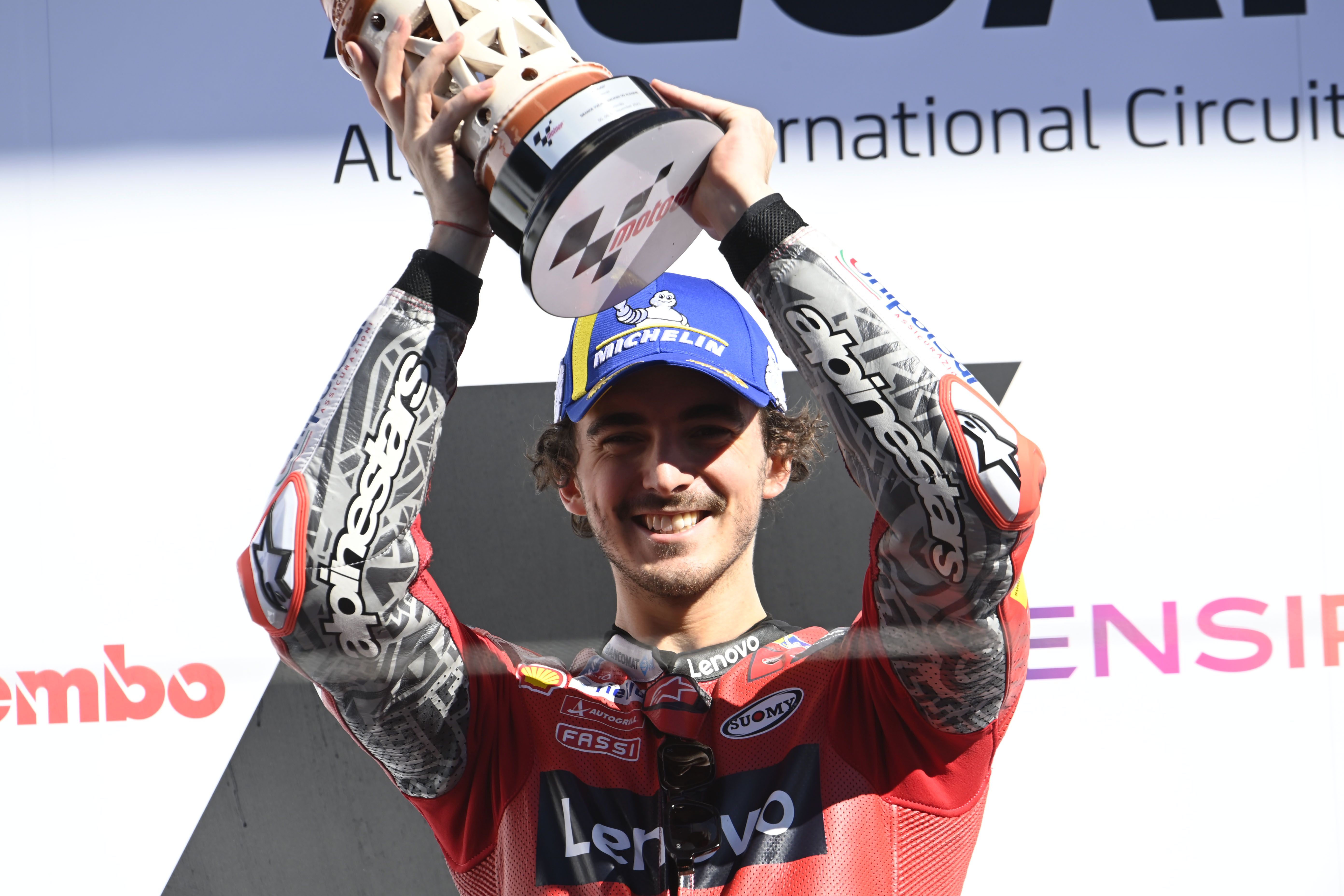 El Grand Chelem de Pecco Bagnaia en Portimao