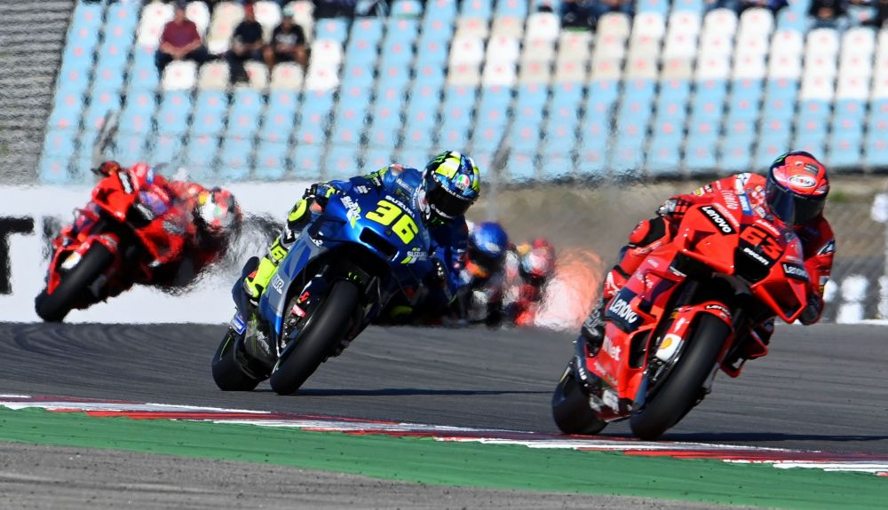 Pecco Bagnaia y Joan Mir abren hueco sobre Jack Miller en Algarve Pecco Bagnaia y Joan Mir abren hueco sobre Jack Miller en Algarve