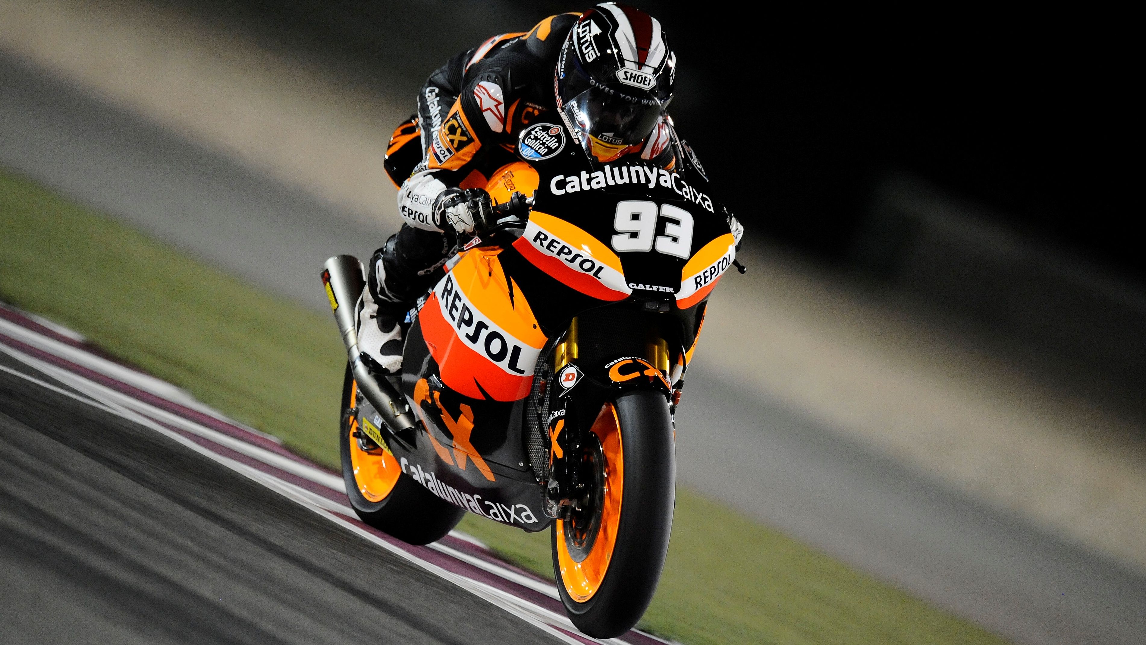 Marc Márquez volvió en Qatar 2012 tras cinco meses de baja por diplopia