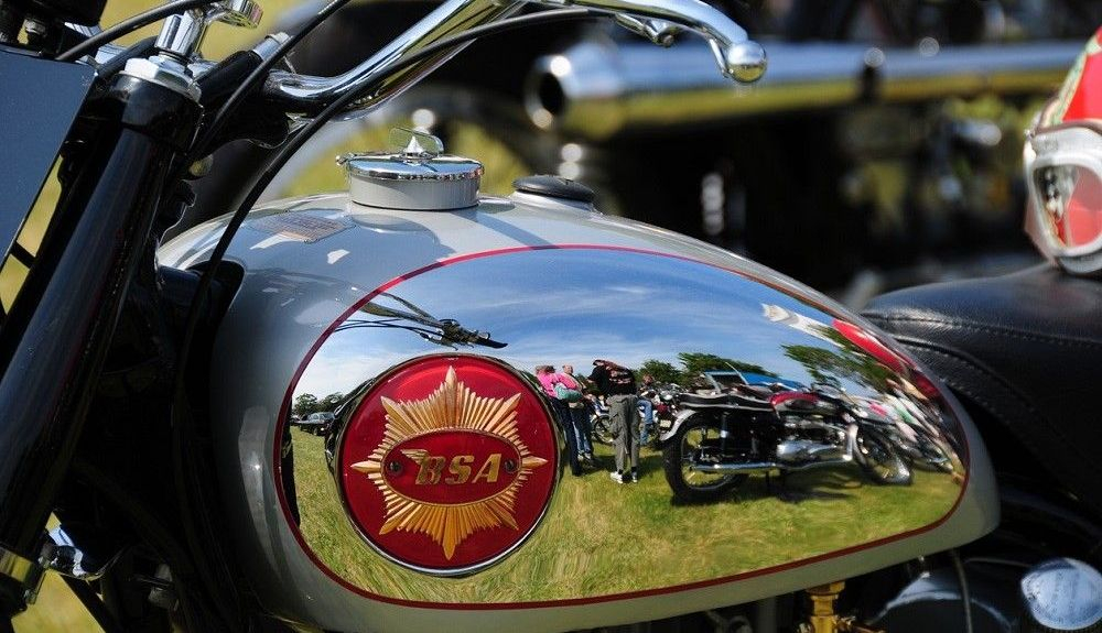 Detalle de una moto BSA. Fuente: iStock/Alan_Lagadu Detalle de una moto BSA. Fuente: iStock/Alan_Lagadu